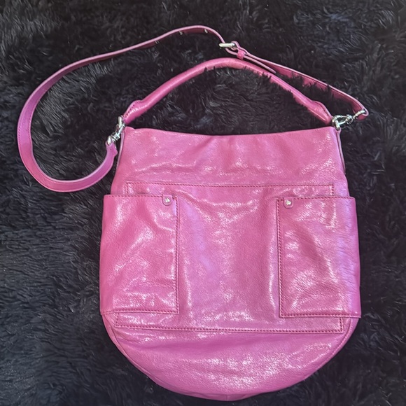 Marc by Marc Jacobs Preppy Leather Hobo Bag Amethyst Purple - Picture 6 of 9